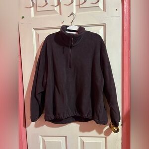 Women's Black Fleece Sweater